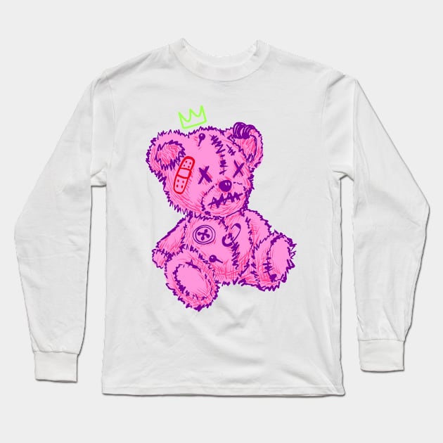 Lonely Bear Long Sleeve T-Shirt by machmigo